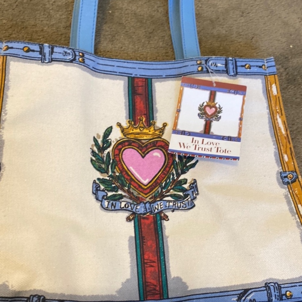 BRIGHTON OPEN TOTE - In Love We Trust